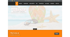 Desktop Screenshot of hakali-reisen.at